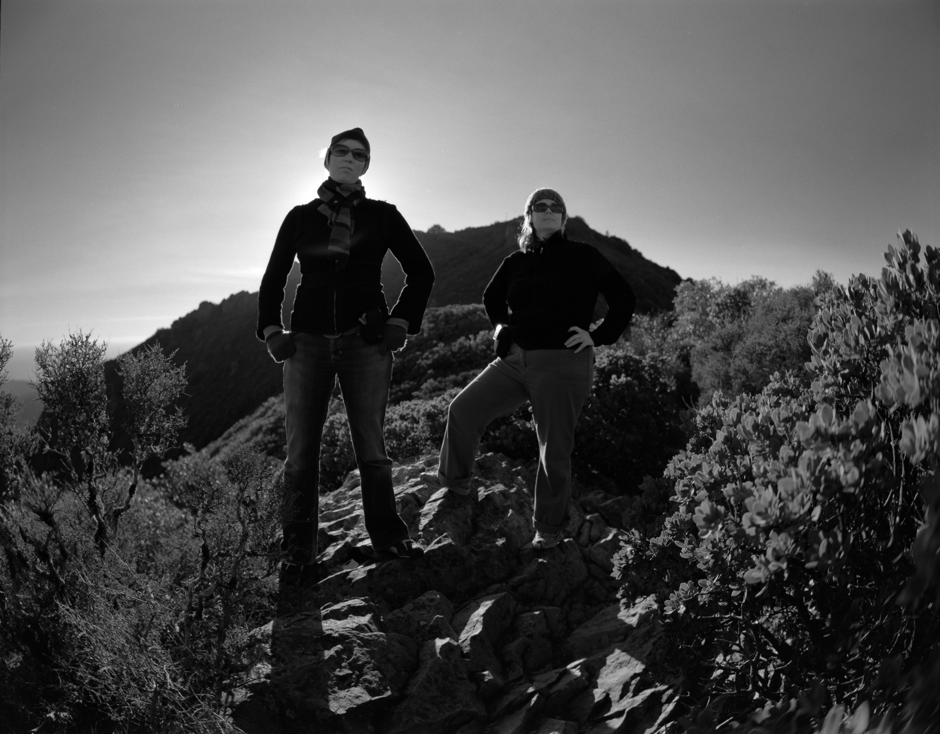 Leanne and Wendy at 3000