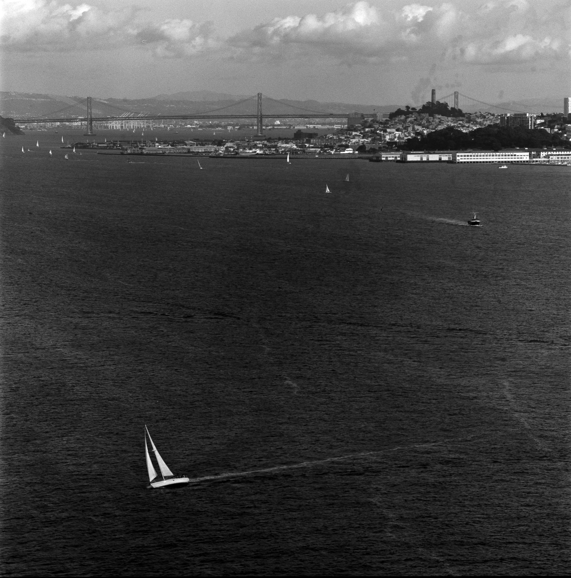 San Francisco From the Bridge