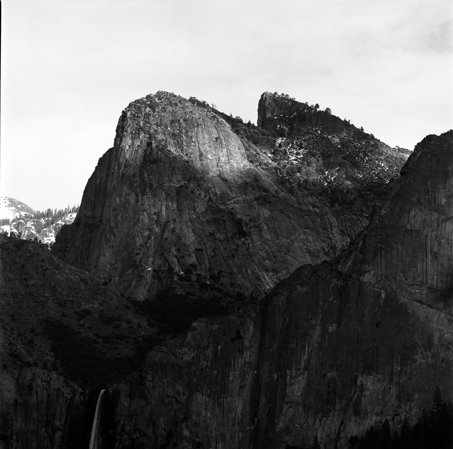 Bridal Veil Falls – From a Parking Lot