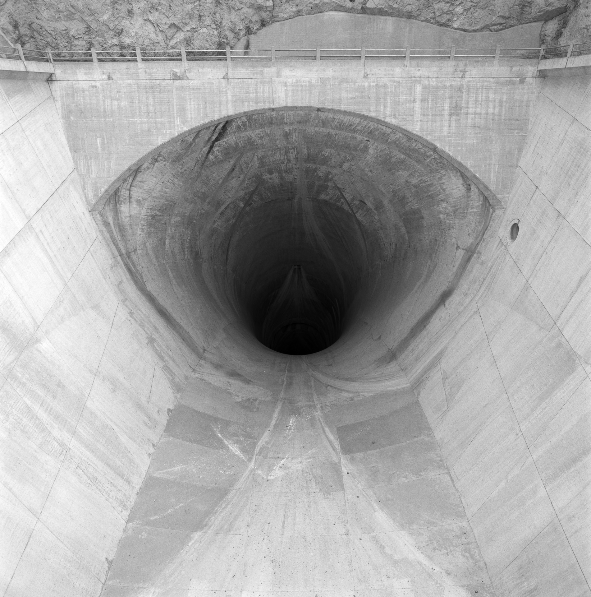 Hoover Dam Overflow Drain