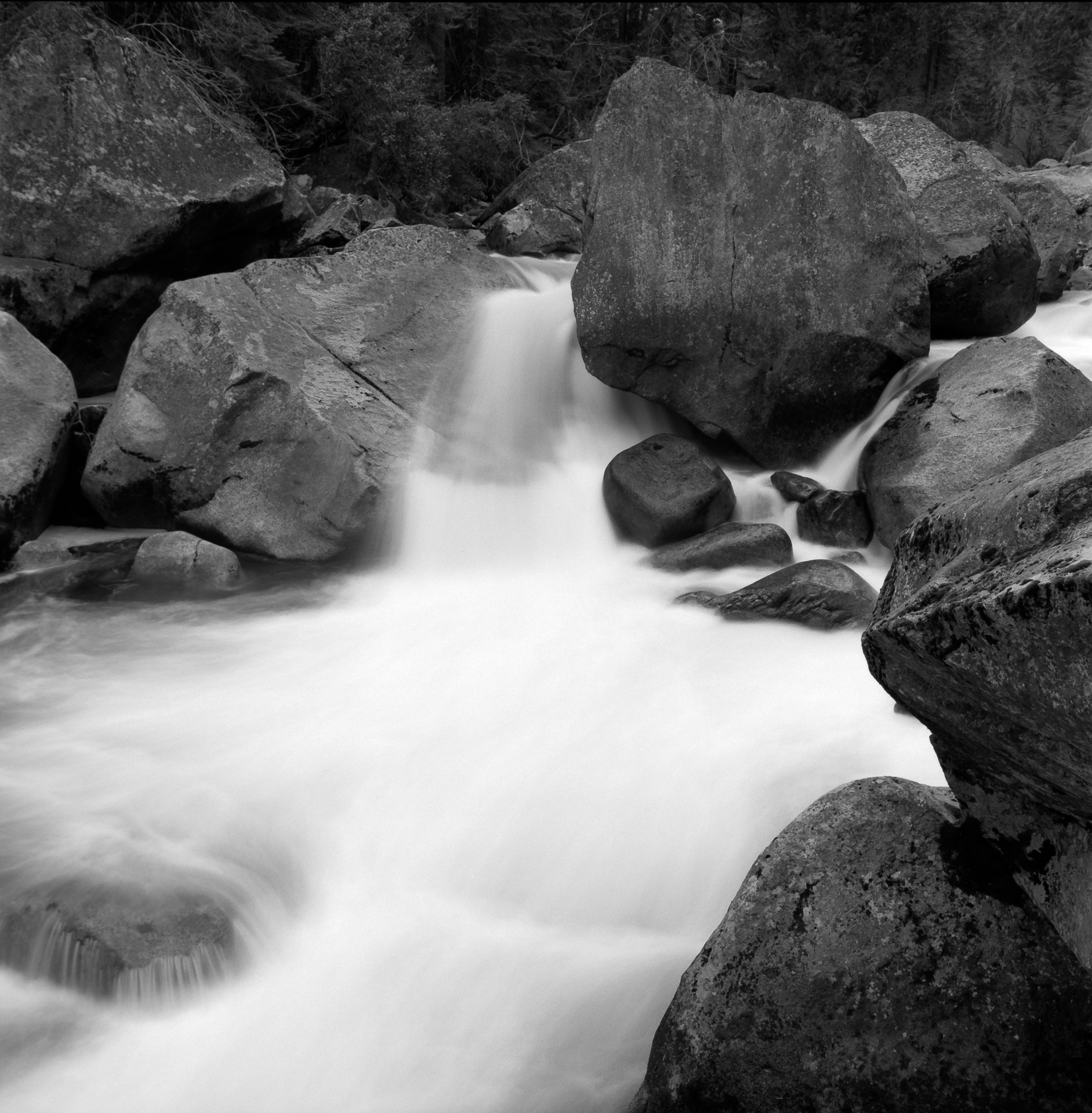YNP: Vernal Falls runoff