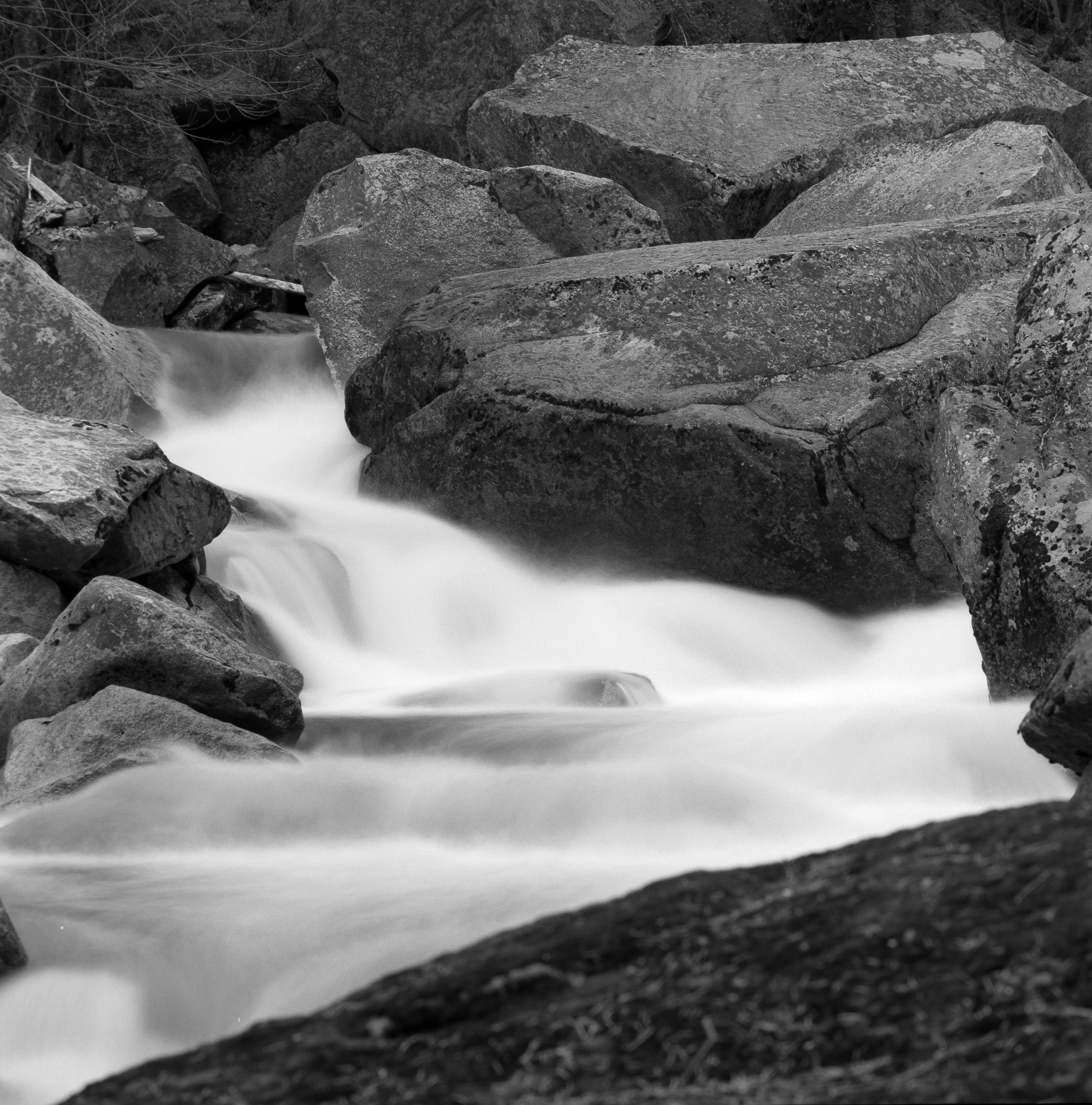 YNP: Vernal Falls runoff (2 of 4)