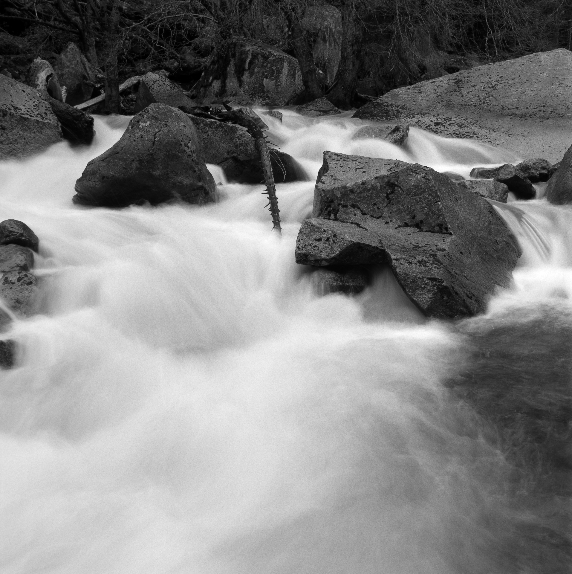 YNP: Vernal Falls runoff (4 of 4)