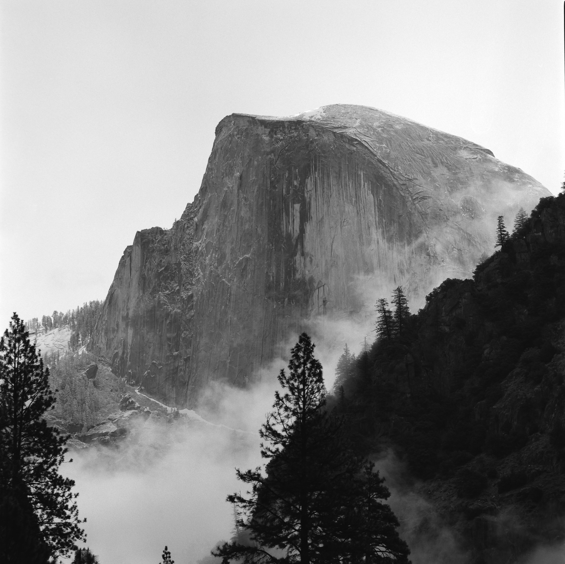 Half Dome At Sunrise