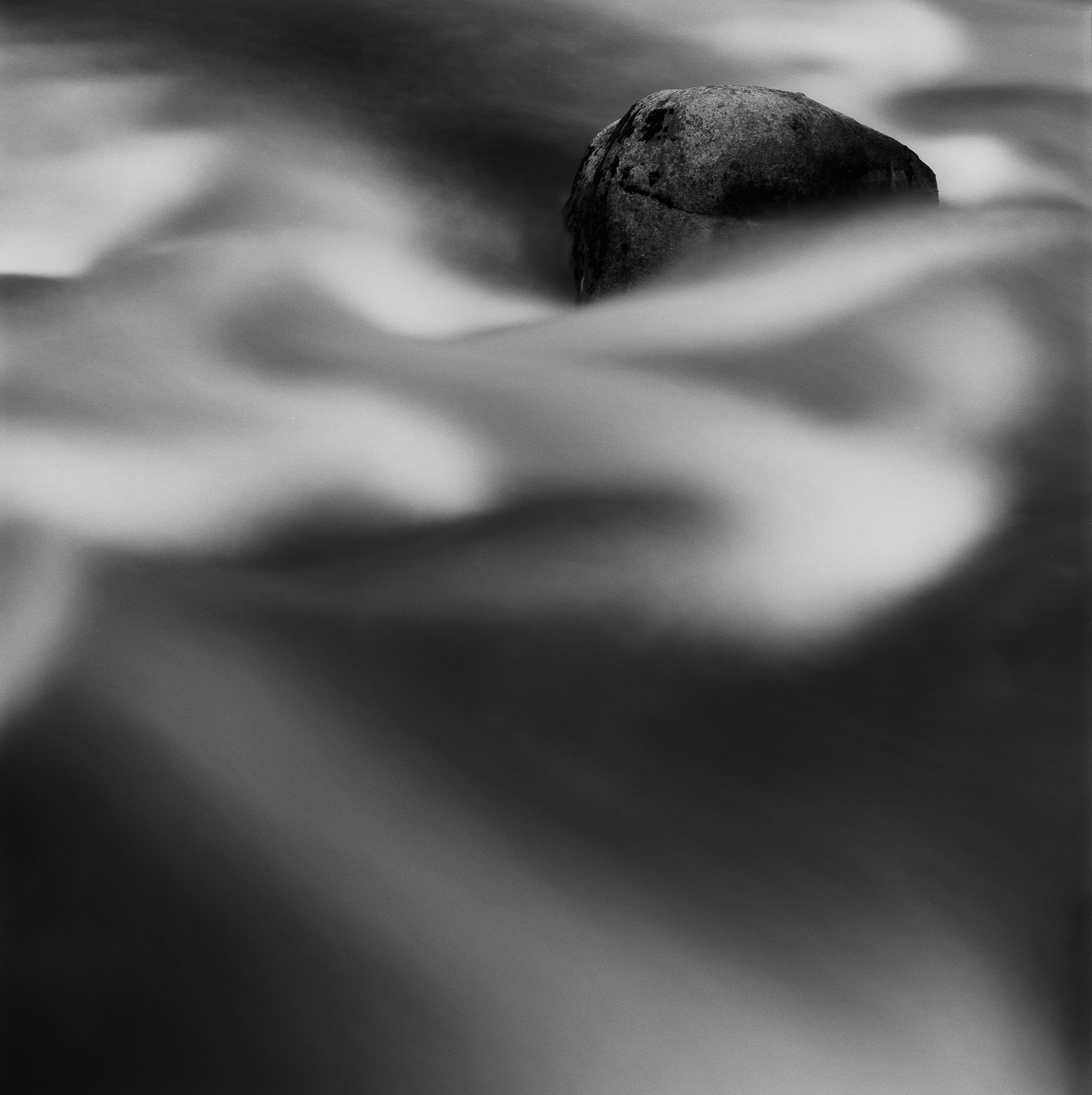 Rocks in the Merced River