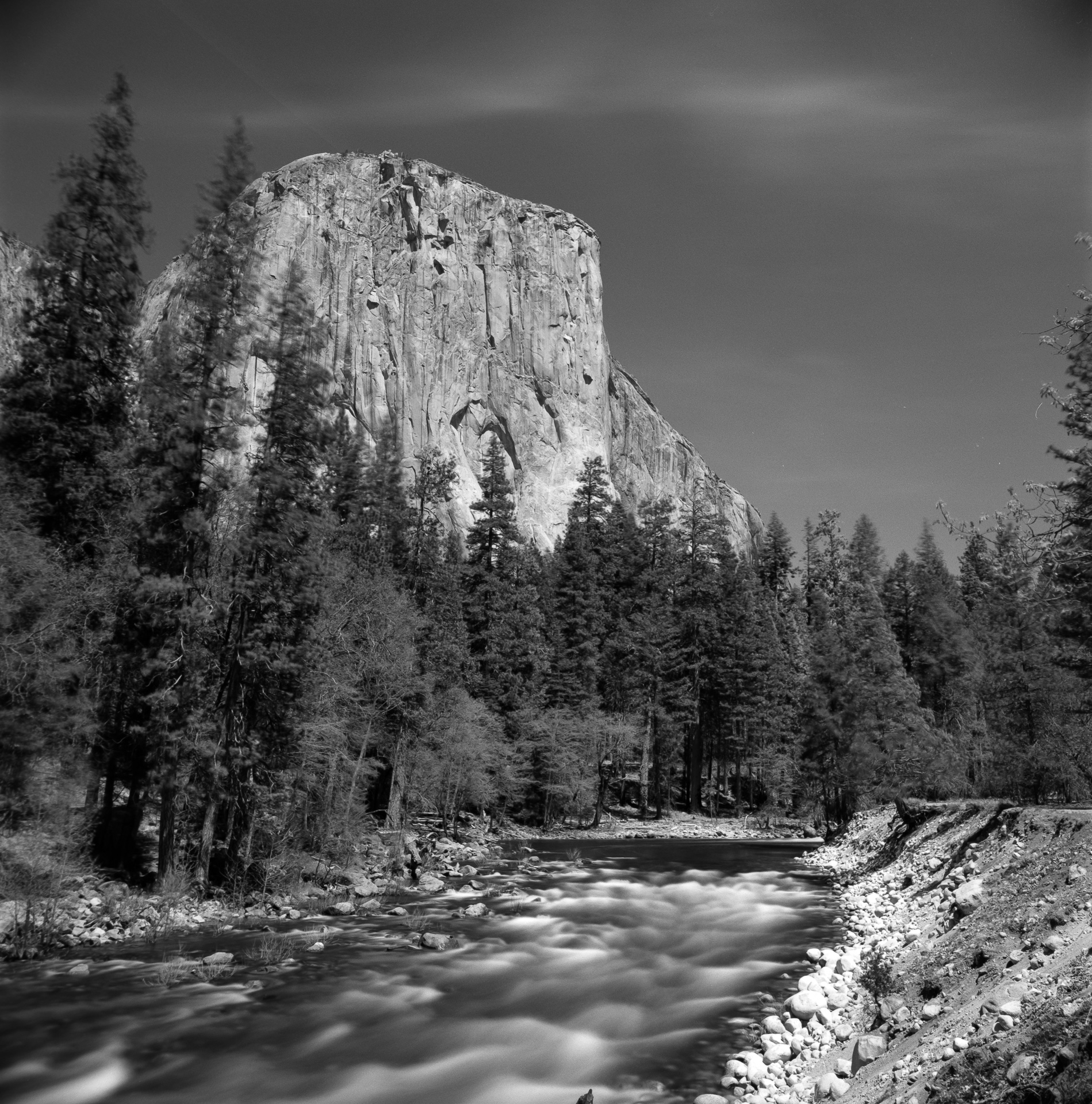 El Capitan and the Merced River