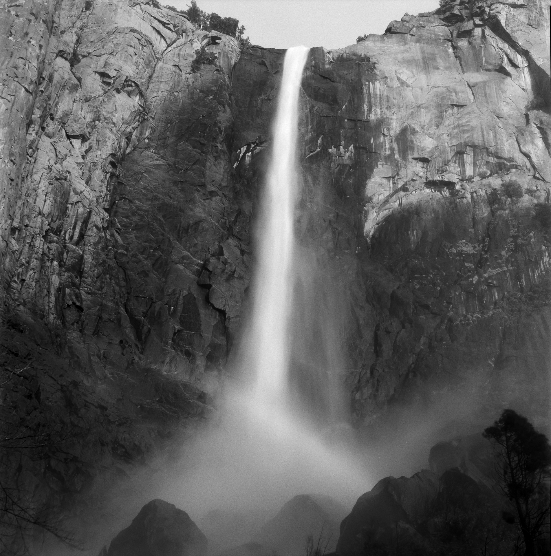 Bridalveil Falls with Rainbow