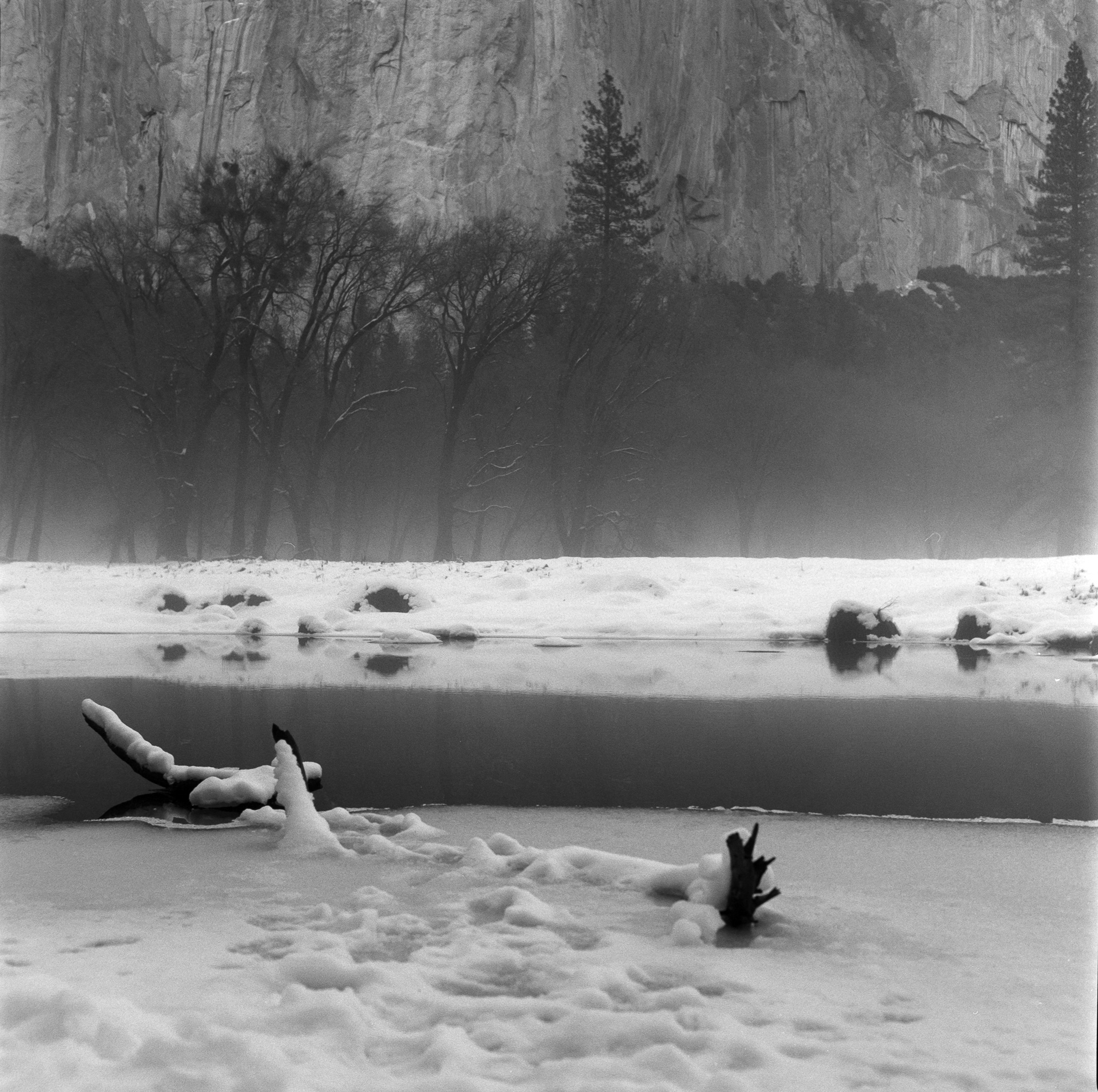 Merced River in the Ice