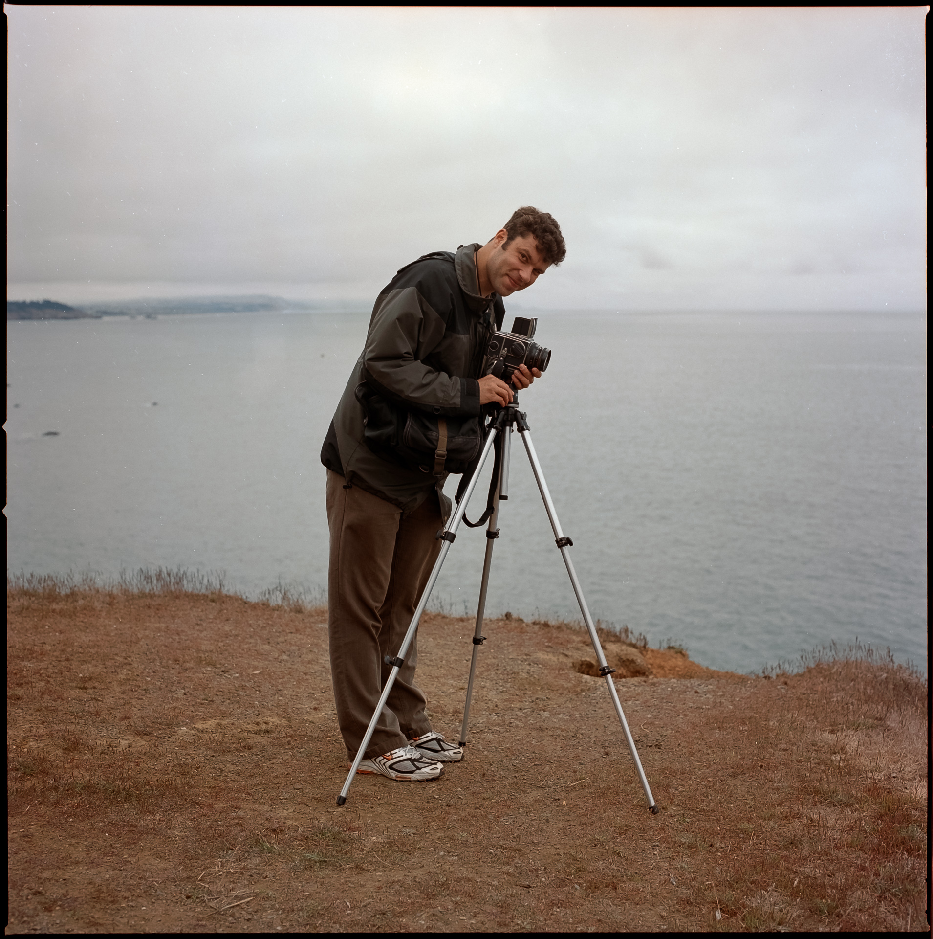 Chris in the Marin Headlands