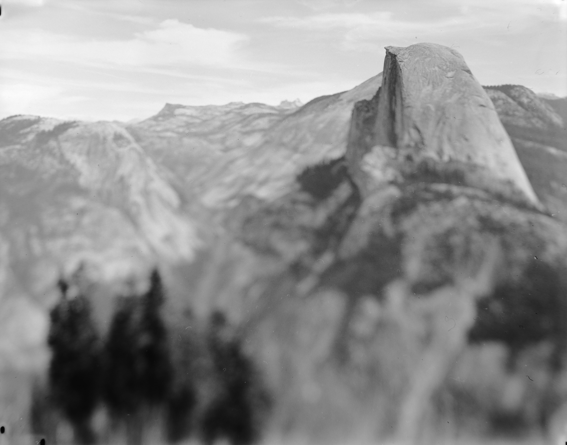 Half Dome from a 4×5