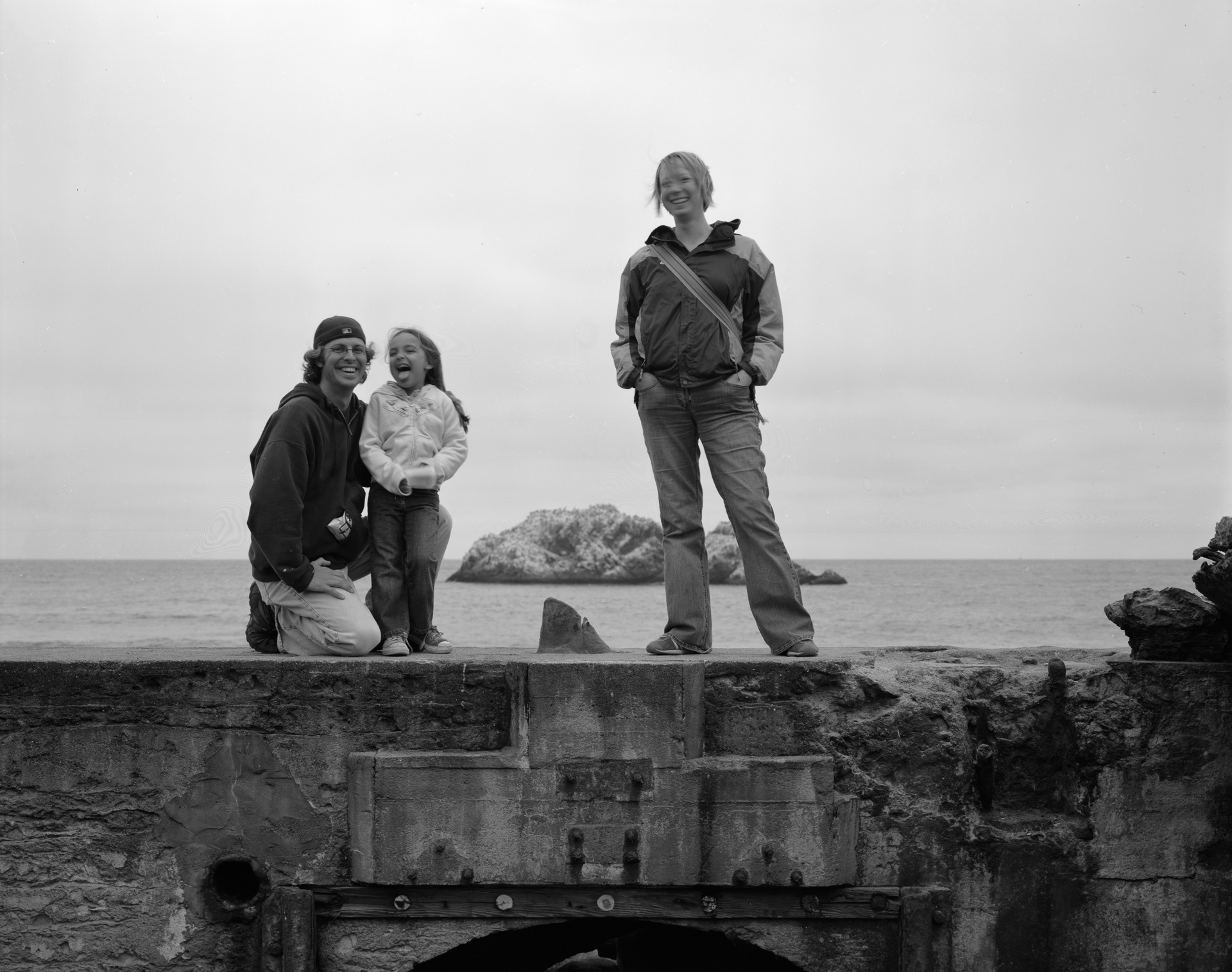 Josh, Hazelle and Leanne – Sutro Baths