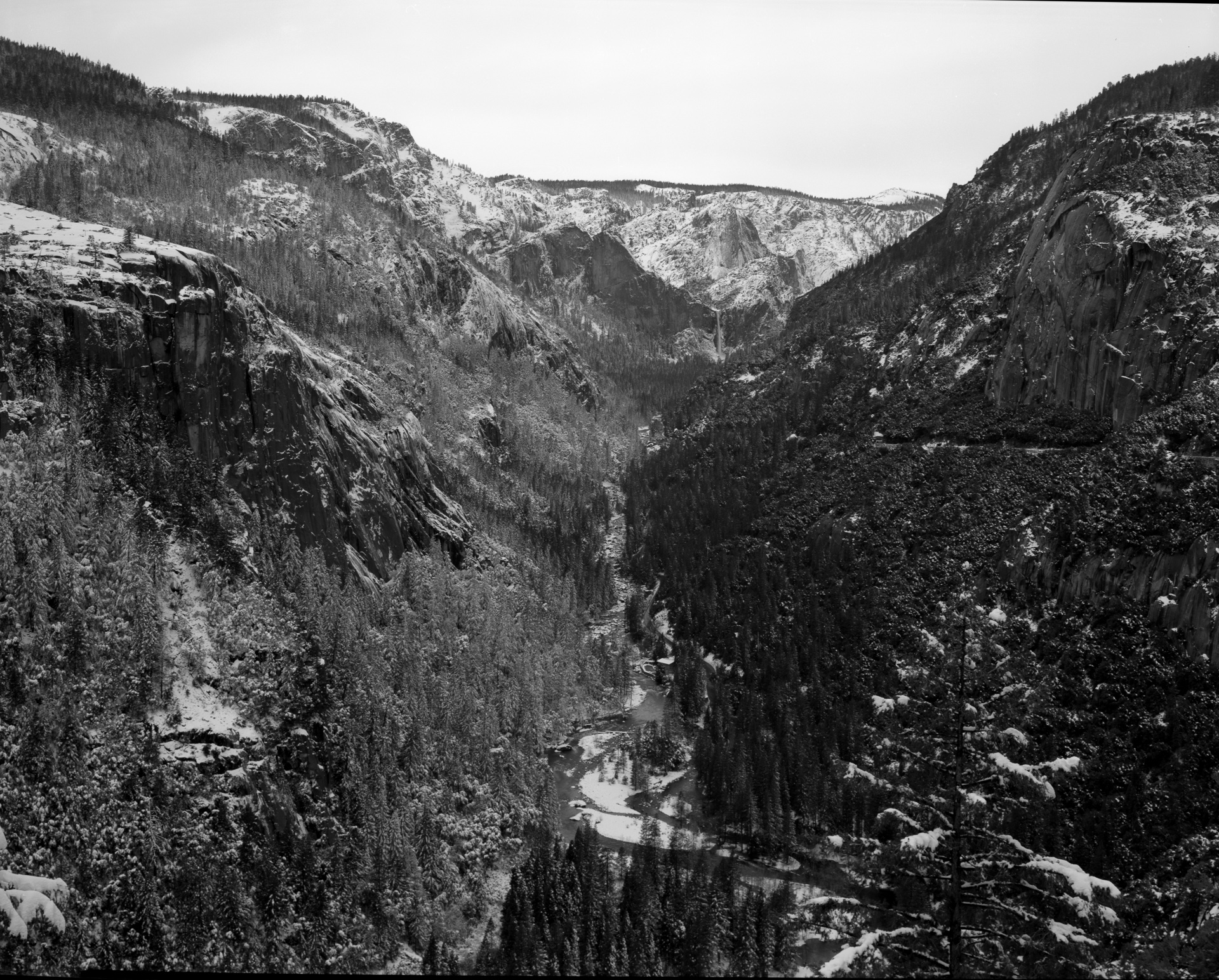 Somewhere Along The Big Oak Flat Entrance to Yosemite